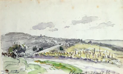 Vue de Clamart, 1864